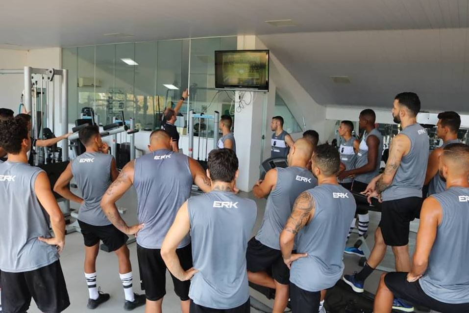 ABC se apresenta e inicia trabalhos de pré-temporada com 18 jogadores - Agora RN