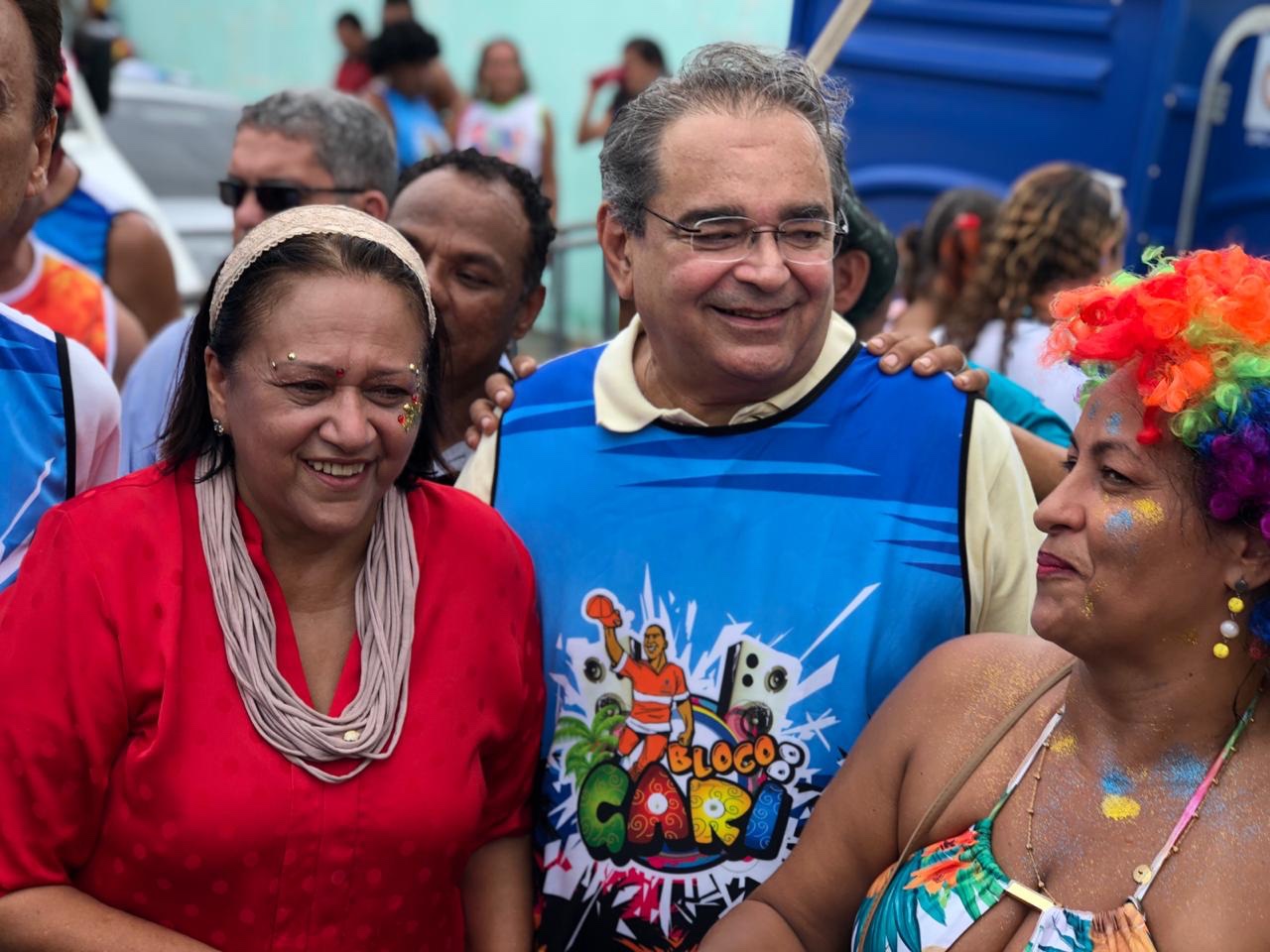 Fátima Bezerra e Álvaro Dias “passam” no teste de popularidade do Carnaval  - Agora RN