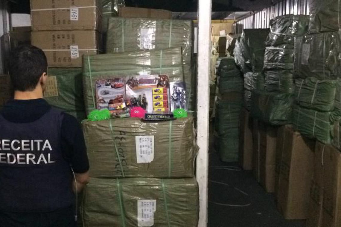 Receita Federal registra recorde na apreensão de contrabando em 2018