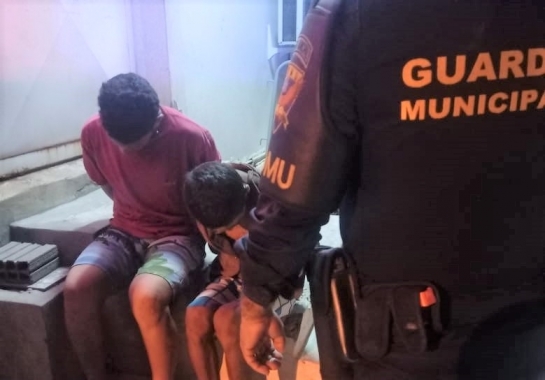 Guarda prende homem e apreende menino suspeitos de assalto a lanchonete