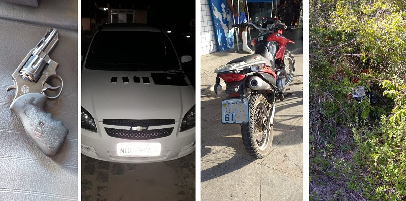 Pm apreende arma, recupera veículos e objetos roubados na grande natal | notícias do rio grande do norte PM apreende arma, recupera veículos e objetos roubados na Grande Natal - Agora RN