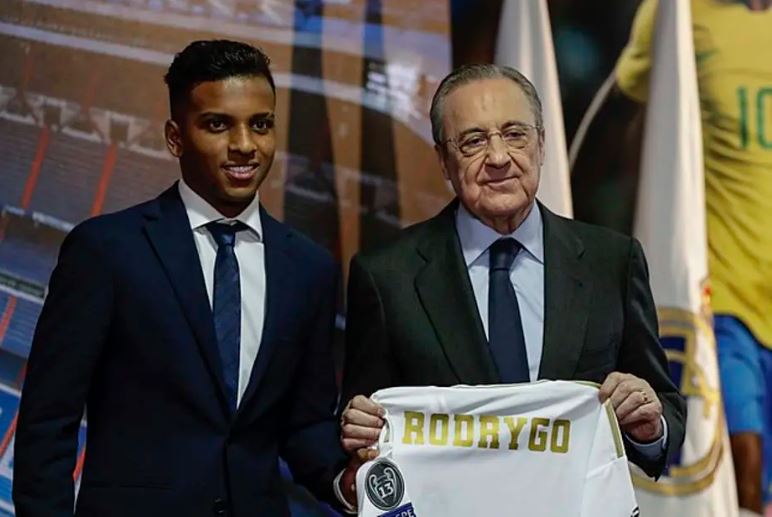 Rodrygo quando chegou ao Real Madrid - Foto: Manu Fernandez / AP