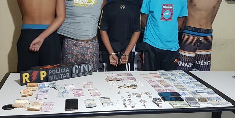 Operação da Polícia Militar detém cinco pessoas em Nova Cruz