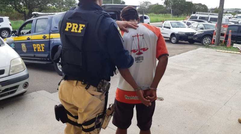 Procurado da justiça é preso pela Polícia Rodoviária Federal em São José de Mipibu