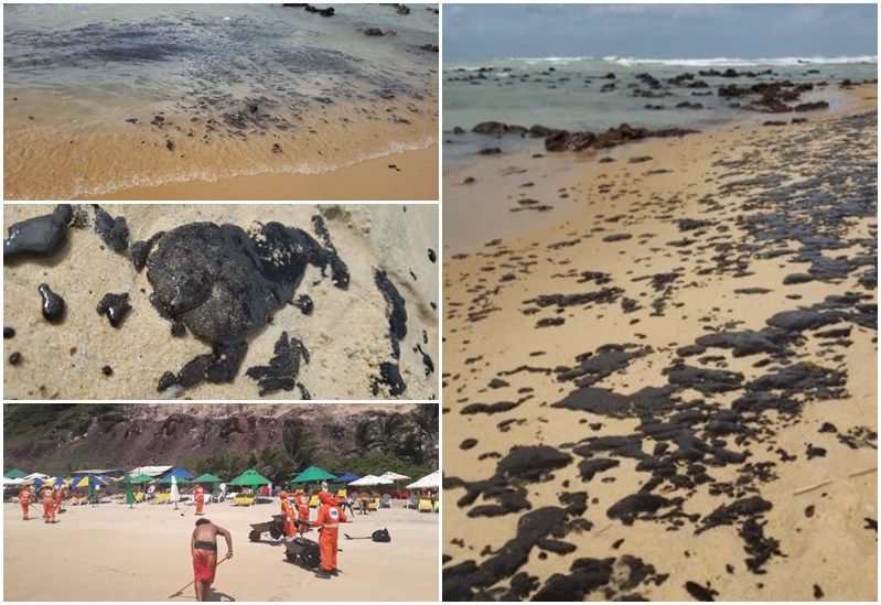 Manchas pretas aparecem em praias do litoral do rn; suspeita é de piche | notícias do rio grande do norte Manchas pretas aparecem em praias do litoral do RN; suspeita é de piche - Agora RN
