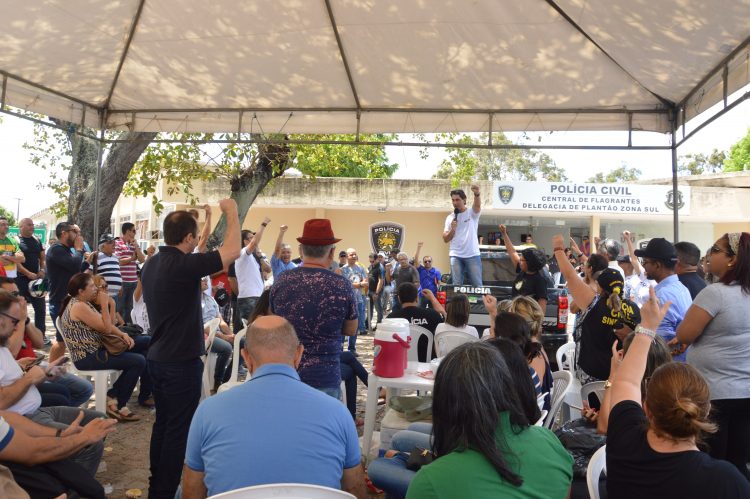 Reunião nesta segunda define se policiais civis do RN irão entrar em greve