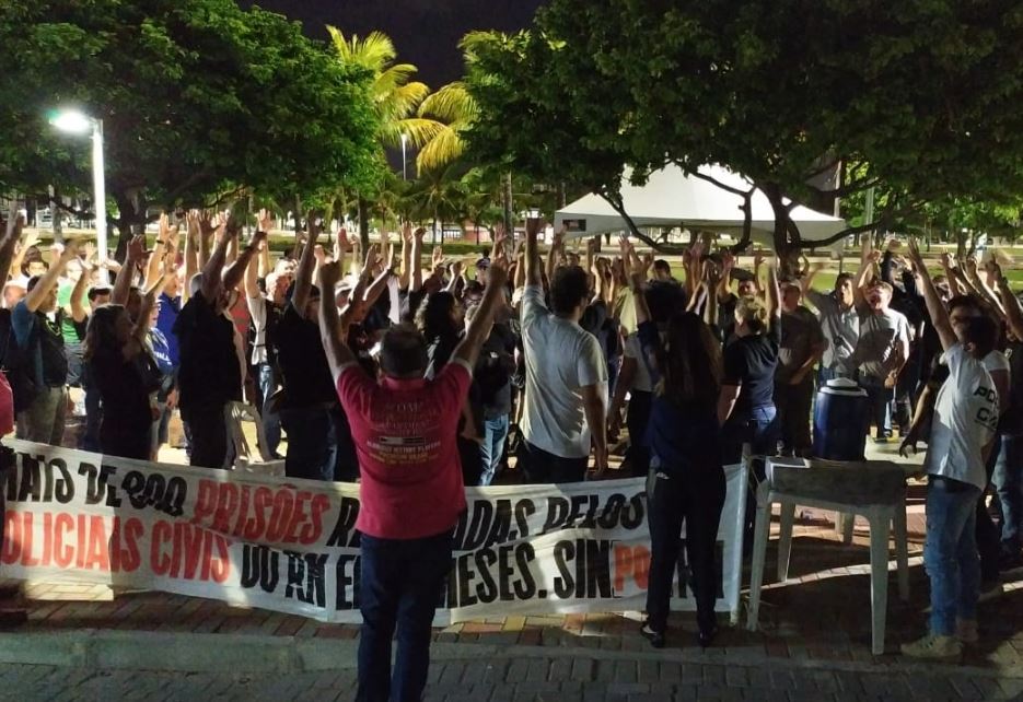 Policiais civis do rn anunciam paralisação em protesto contra reforma da previdência | notícias do rio grande do norte Policiais civis do RN anunciam paralisação em protesto contra reforma da Previdência - Agora RN