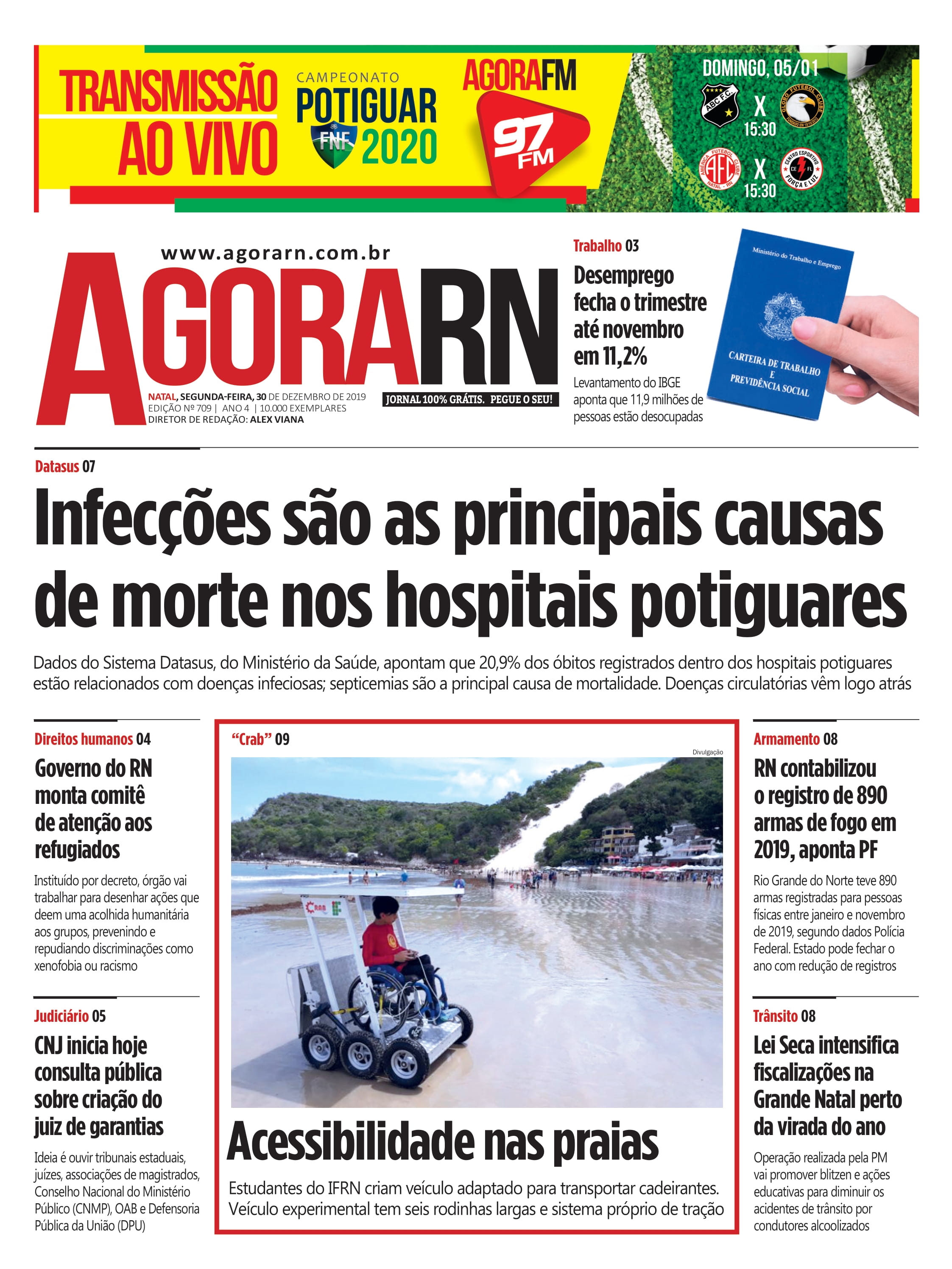 Agora jornal – edição 709 | notícias do rio grande do norte AGORA JORNAL – EDIÇÃO 709 - Agora RN