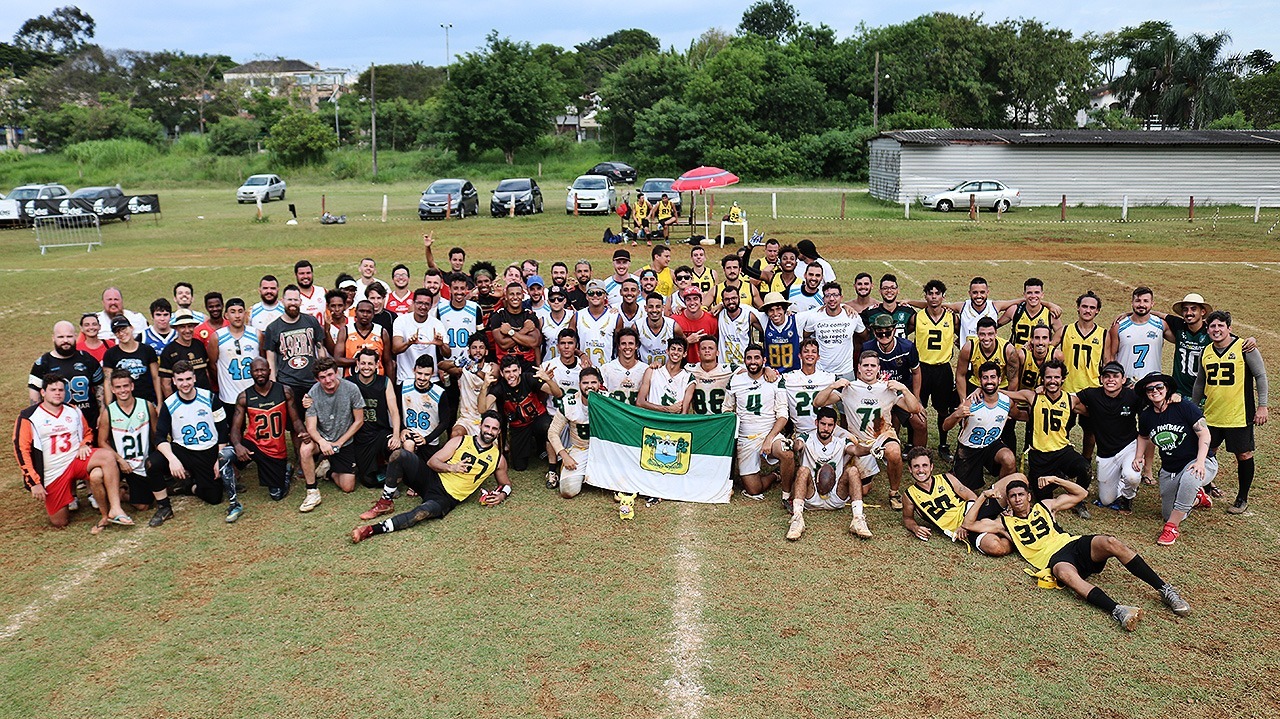 Bulls Potiguares é campeão de Flag Football. Foto: Divulgação