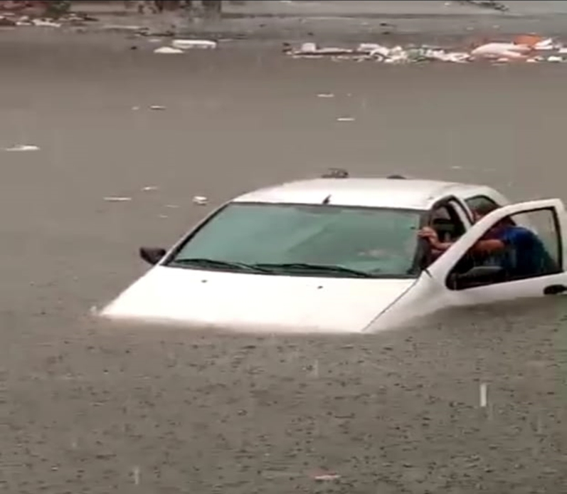 Zona Sul de Natal registra 113 milímetros de chuva em seis horas - Agora RN