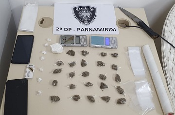 Polícia Civil prende dois homens por tráfico de drogas na Grande Natal - Agora RN