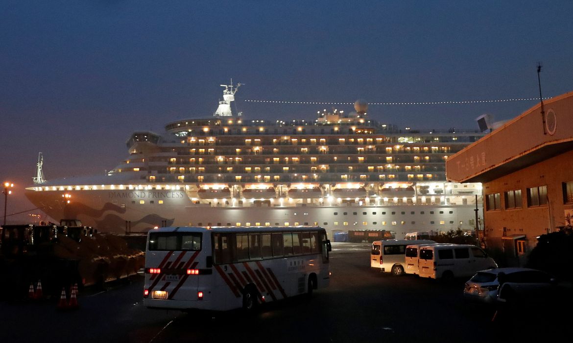 Dois passageiros do diamond princess morrem devido ao coronavírus | notícias do rio grande do norte Dois passageiros do Diamond Princess morrem devido ao coronavírus - Agora RN