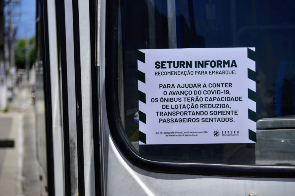 Após reunião, prefeitura de Natal decide por circulação de 30% da frota de ônibus - Agora RN