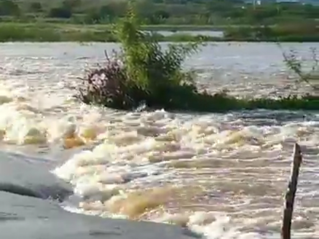 Rio que abastece a maior barragem do RN recebe grande carga de água; VEJA VÍDEO - Agora RN