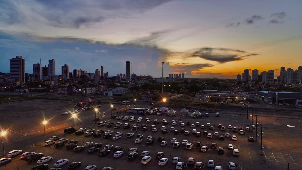 Arena das Dunas tem mais de 2h de orações no estilo 'drive in'; VEJA VÍDEO - Agora RN