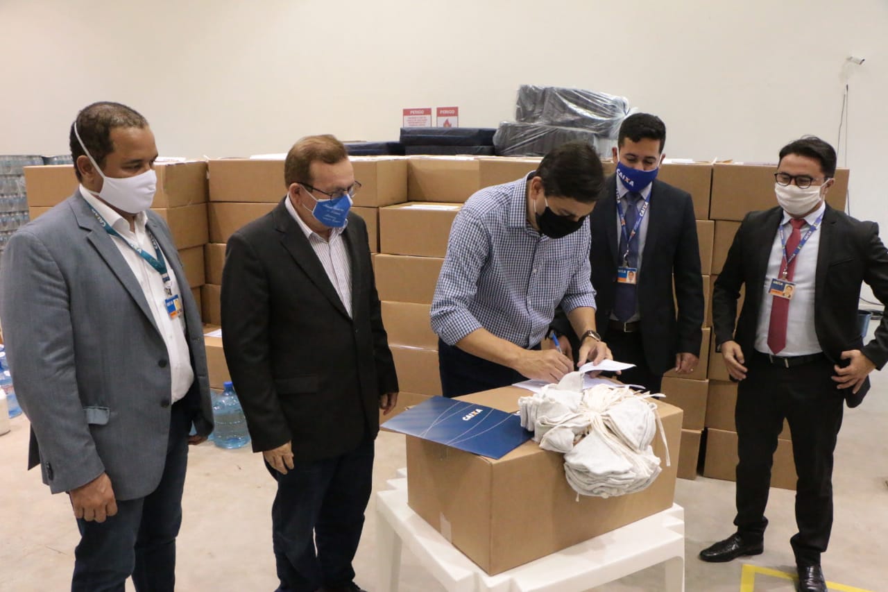 GoveRio Grande do Norteo do RN destina 100 mil máscaras às filas da Caixa Econômica Federal - Agora RN