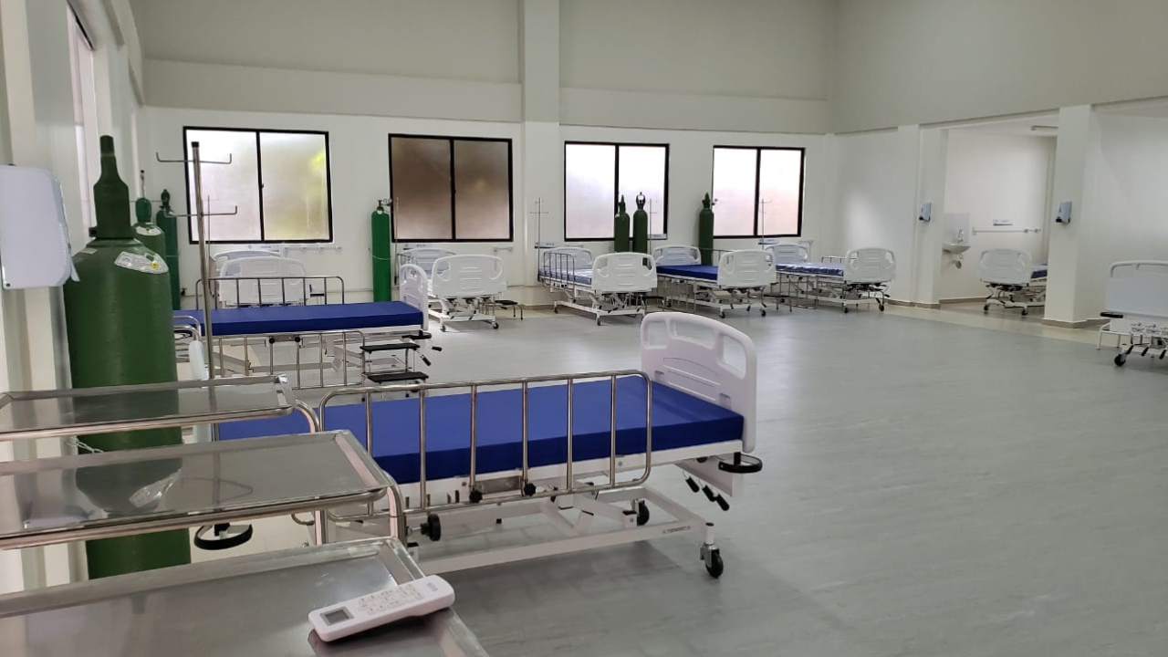Hospital de Campanha de PaRio Grande do Norteamirim será entregue segunda-feira (1) - Agora RN