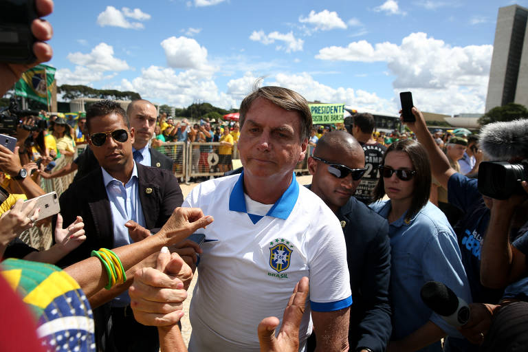 Bolsonaro encontrou e interagiu com centenas de pessoas nos últimos dias - Agora RN