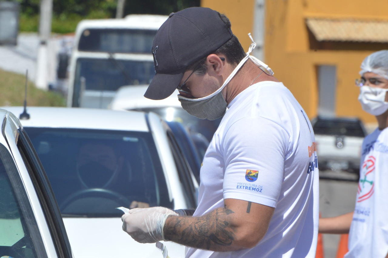 Extremoz tem 2º dia de lockdown com fiscalização e vias fechadas; VEJA FOTOS - Agora RN
