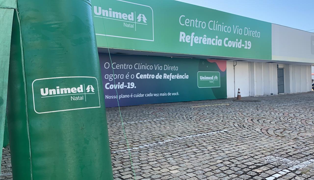 Centro Covid-19 da Unimed Natal tem horário de funcionamento reduzido