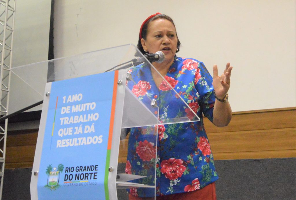 Fátima diz que saída da Petrobras do RN é 