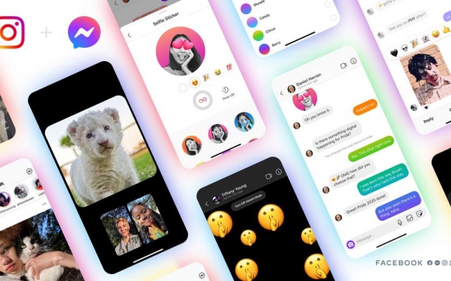 Facebook começa integração de apps de mensagem com Instagram e Messenger - Agora RN