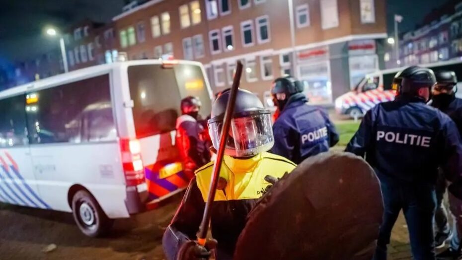 Holanda tem terceira noite de destruição em protestos contra toque de recolher | notícias do rio grande do norte Holanda tem terceira noite de destruição em protestos contra toque de recolher