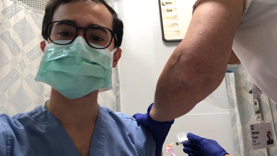 Potiguar é vacinado contra covid-19 nos estados unidos: “me sinto privilegiado”