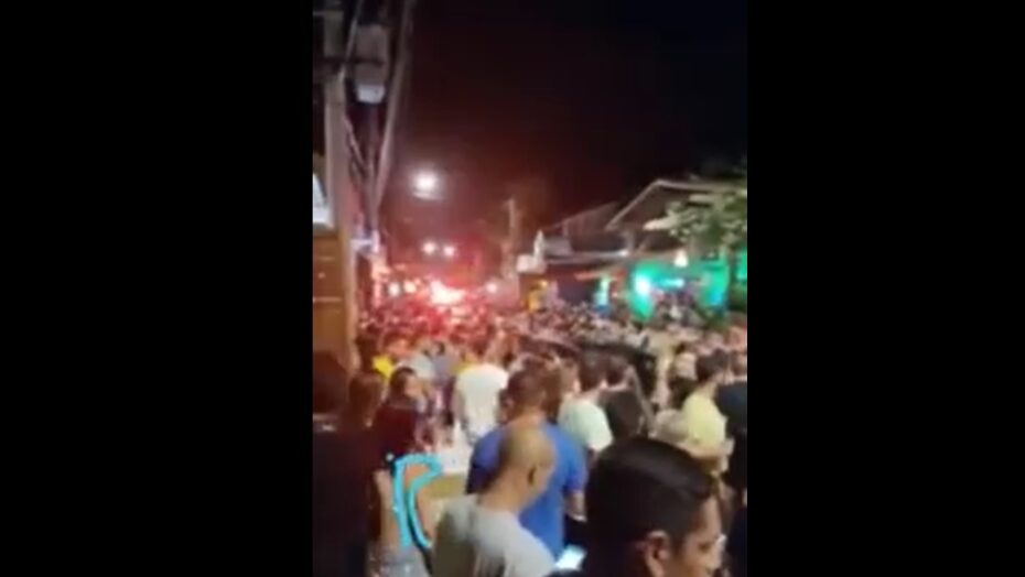 Vídeo mostra aglomeração e pessoas sem máscaras nas ruas de pipa; veja