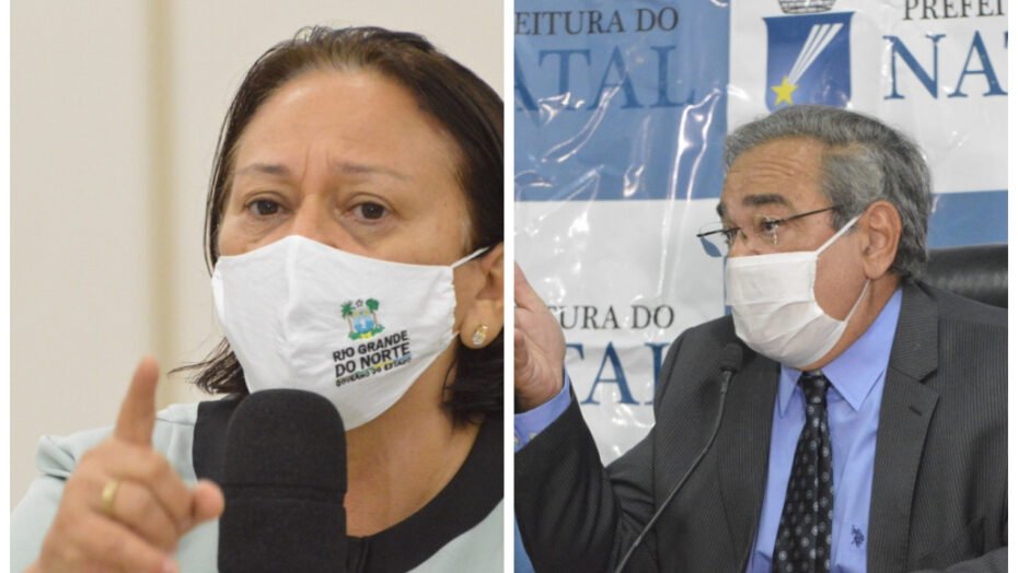 Combate à pandemia é marcado por desentendimentos entre prefeitura do Natal RN e goveRio Grande do Norteo do estado