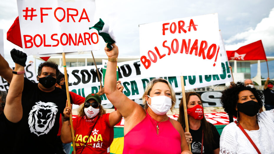 Natal e mais de 500 cidades realizam protesto contra bolsonaro neste sábado: “pior que o vírus”