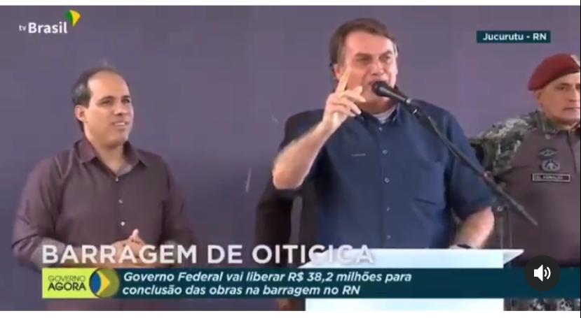 “teremos voto impresso no ano que vem”, afirma bolsonaro em jucurutu, no Rio Grande do Norte