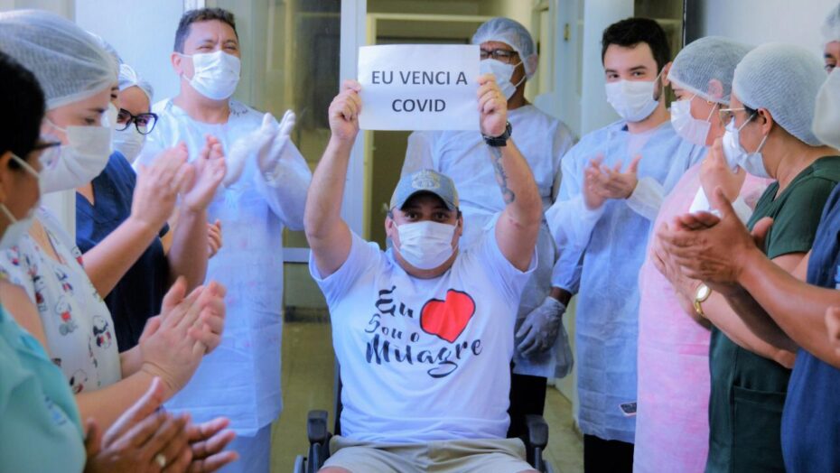 Obeso e hipertenso, homem com 90% de pulmão comprometido pela covid-19 tem alta no rn: "um milagre" | notícias do rio grande do norte Obeso e hipertenso, homem com 90% de pulmão comprometido pela covid-19 tem alta no Rio Grande do Norte: “um milagre”