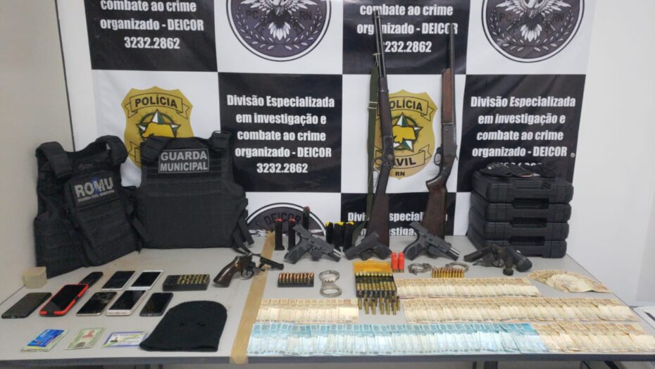 Quatro guardas municipais são presos suspeitos de criar milícia no interior do Rio Grande do Norte