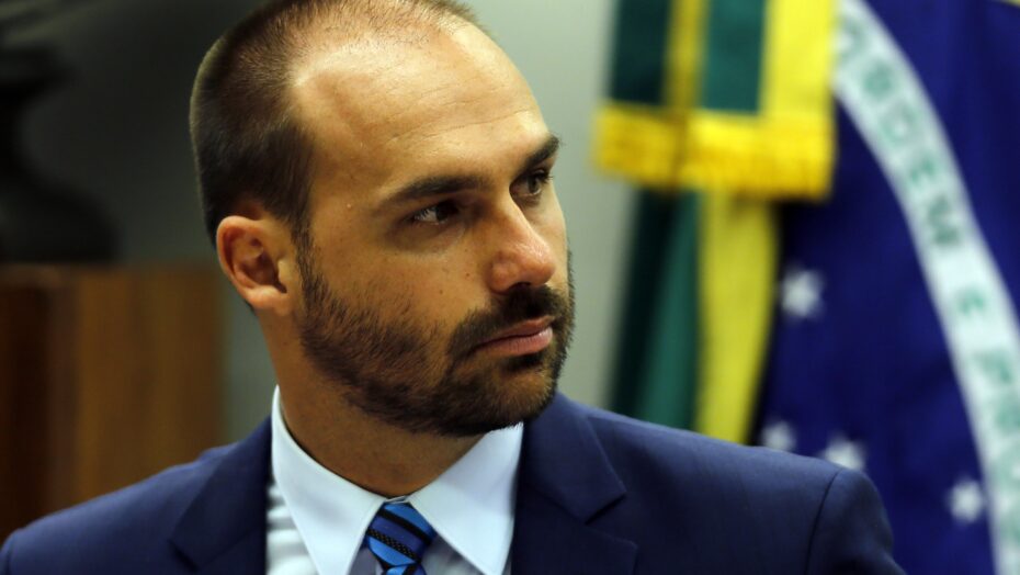 bsb brasilia brasil deputado eduardo bolsonaro preside a comissao de rel