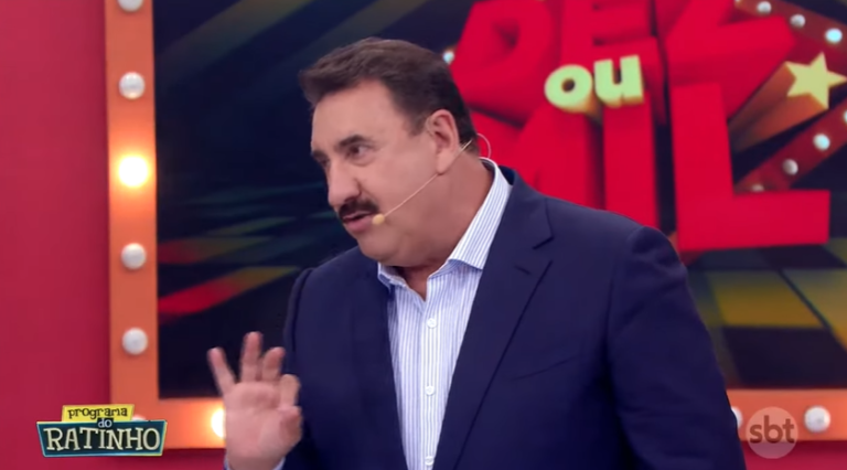Ratinho detona bailarina no sbt e depois pede desculpas: “você não é bonita desse jeito”