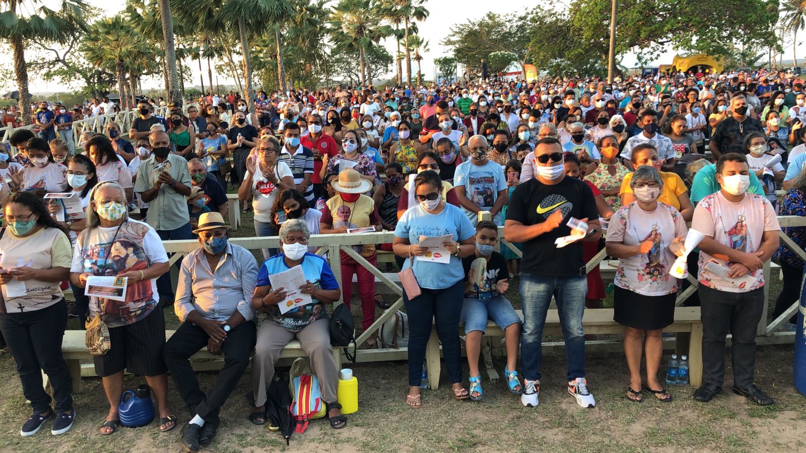 Veja imagens da celebração dos mártires de cunhaú e uruaçu celebrada neste domingo