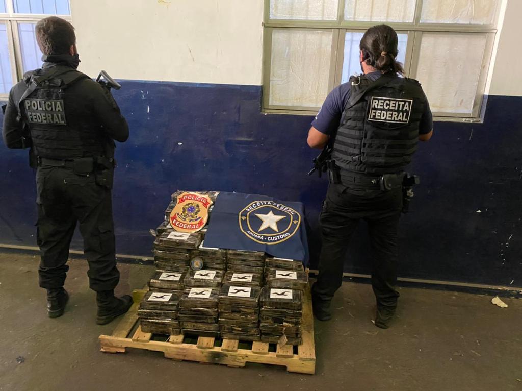 Receita e Polícia Federal apreendem 265 kg de cocaína no Porto de Natal