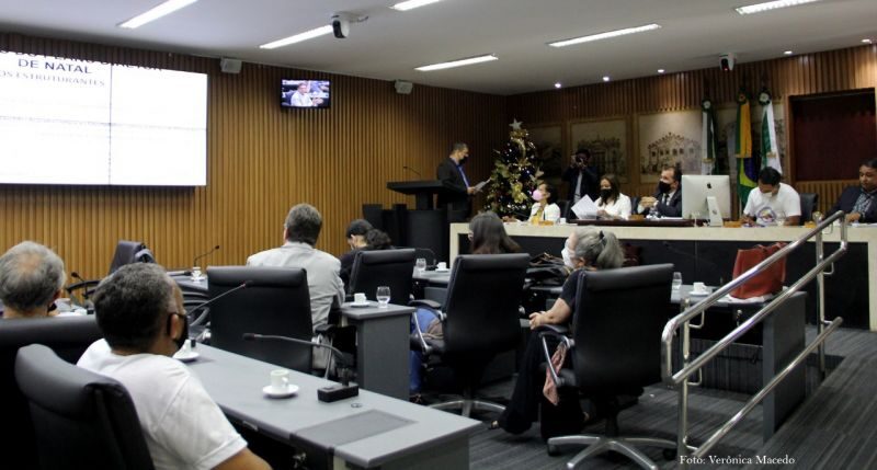 Em audiência pública, comissão de transportes debate plano diretor na câmara municipal de natal