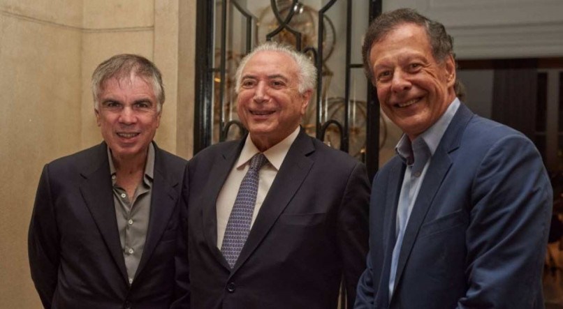 Empresário flávio rocha e o ex-presidente michel temer jantaram, juntos, esta semana, em são paulo
