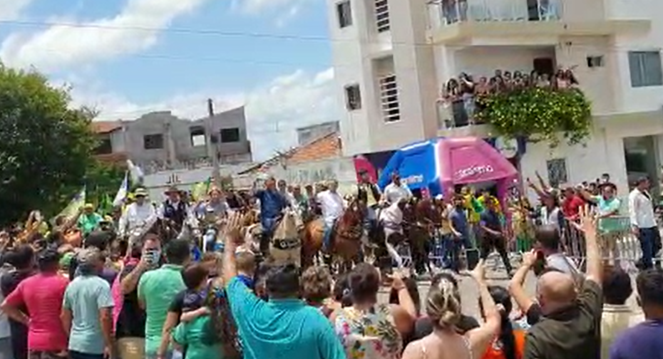 VÍDEO: Bolsonaro participa de "jegueata" no RN - Agora RN