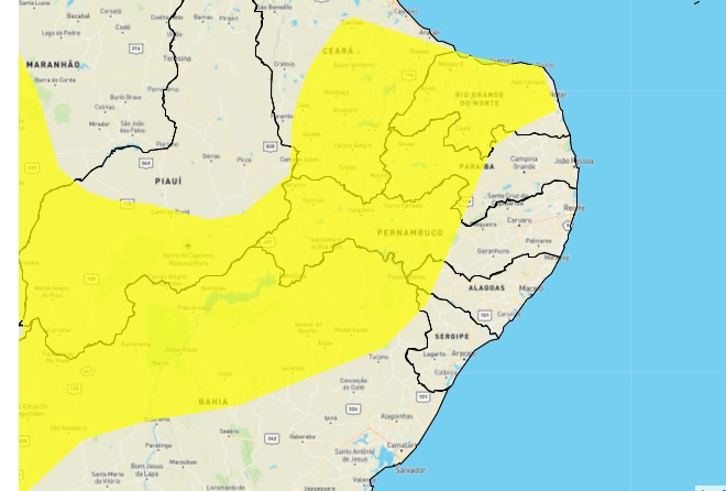 Inmet emite alerta de chuvas com risco de alagamentos em cidades do rn nesta segunda 7 e terça-feira 8; veja cidades | notícias do rio grande do norte Inmet emite alerta de chuvas com risco de alagamentos em cidades do RN nesta segunda 7 e terça-feira 8; veja cidades - Agora RN
