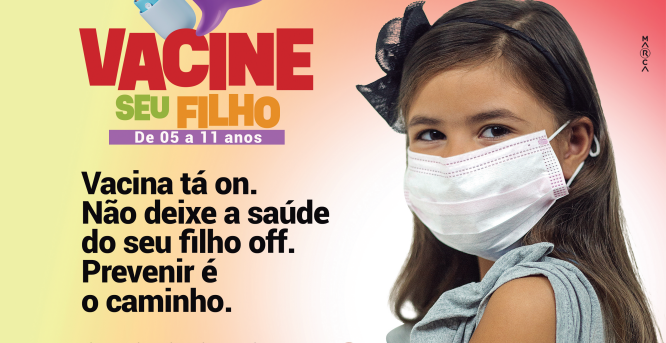 Vacina tá on: não deixe a saúde do seu filho off pois prevenir é o caminho - Agora RN