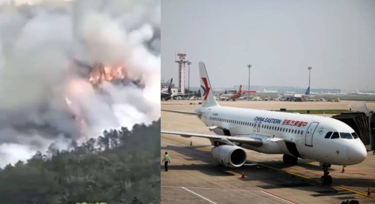 Avião com 132 pessoas a bordo cai no sudoeste da China - Agora RN