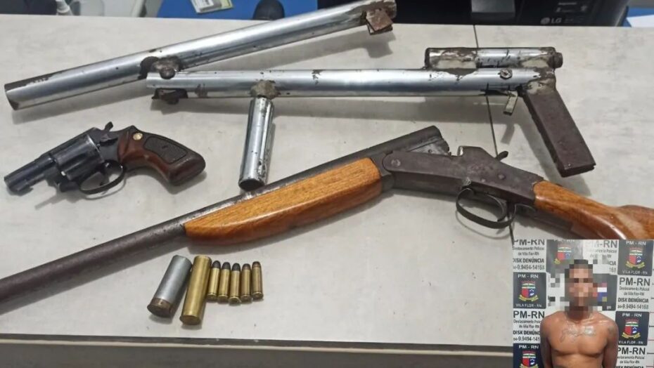 Suspeito de liderar facção criminosa e comandar "tribunal do crime" é preso com armas no interior do rn | notícias do rio grande do norte Suspeito de liderar facção criminosa e comandar "tribunal do crime" é preso com armas no interior do RN - Agora RN