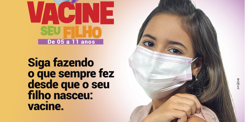 Siga fazendo o que sempre fez desde que o seu filho nasceu: vacine - Agora RN