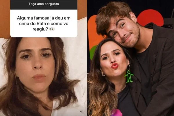 Tatá Werneck expõe que atriz dá em cima de seu marido