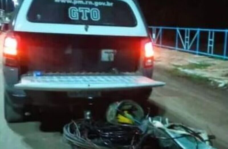 Fuga de barco, correria e prisão: Suspeitos furtam vários metros de fios de energia em estação da CoseRio Grande do Norte - Agora RN