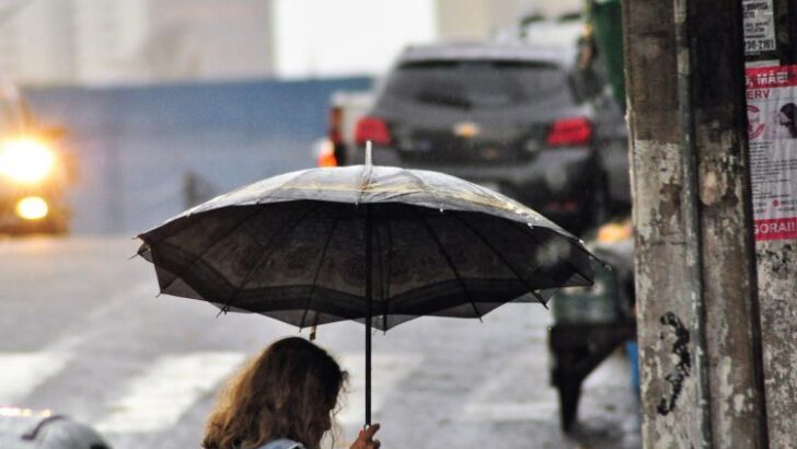 Frente fria no RN causa chuvas no final de semana. Foto: Reprodução