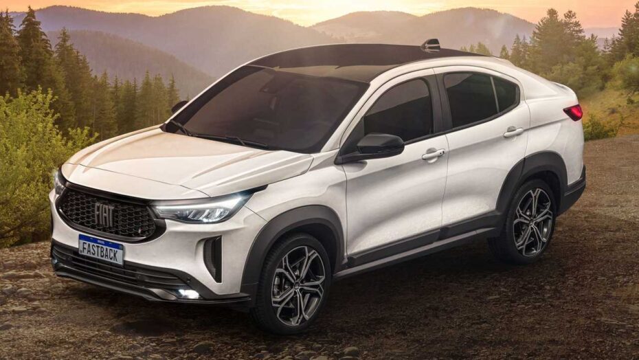 frente do fiat fastback 2023